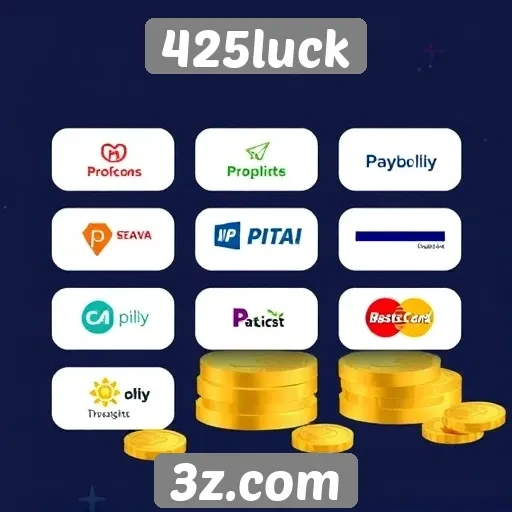 Métodos de pagamento aceitos no 425luck