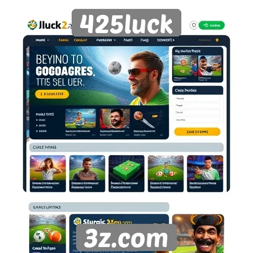 Acessibilidade do site 425luck para novos jogadores